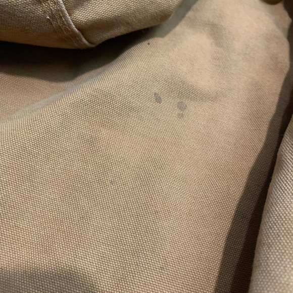 Carhartt Jacket Youth Boys M (10-12) Brown Quilt Lined Duck Canvas Hooded - Picture 7 of 9